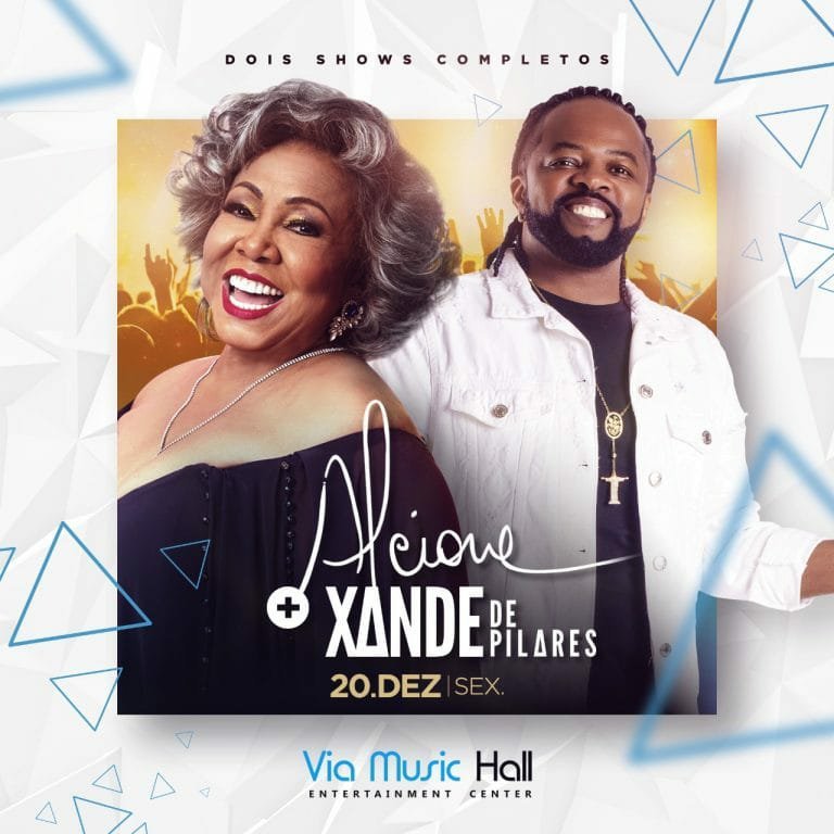 Alcione E Xande De Pilares Na Via Music Hall