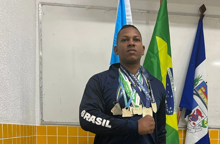 Atleta de Japeri representará o Brasil em campeonato mundial na Itália