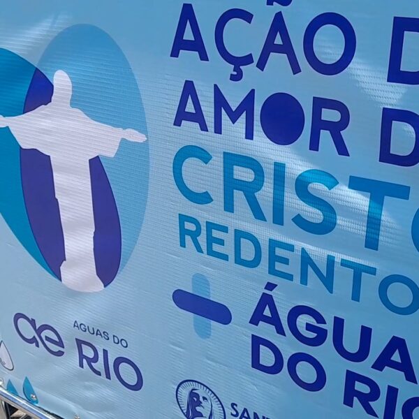 Águas do Rio e Santuário Cristo Redentor promovem ação social em Japeri