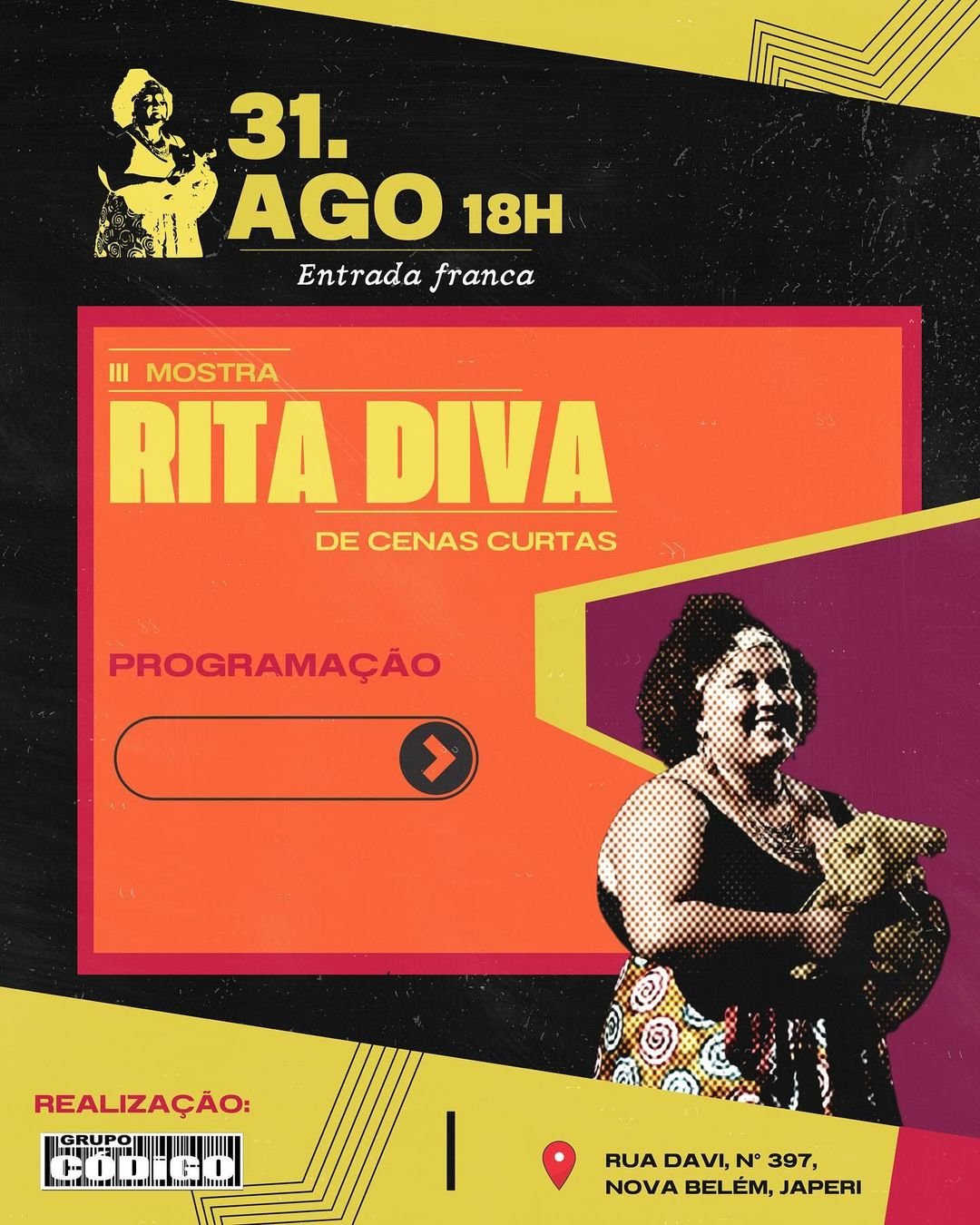 III Mostra Rita Diva acontece neste sábado